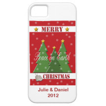 Paz militar do Natal no caso de IPhone 5 da terra iPhone 5 Capas