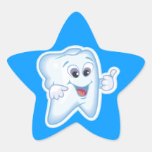 Pedodontist Pedodontics Pedodontry Adesivo Estrela