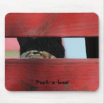 Peekaboo! Mousepads