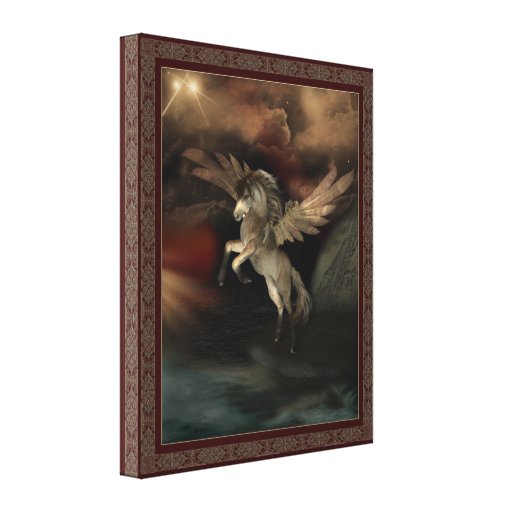 Pegasus limitou canvas da parede do impressão impressão em canvas