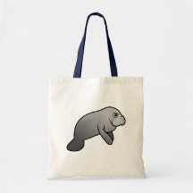 Peixe-boi bonito bolsa