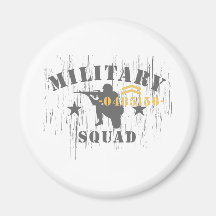 Pelotão militar imãs