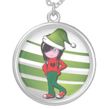 Pendente do Natal do miúdo de Emo Bijuteria Personalizada