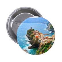 Península bonita, Vernazza, Italia Botons