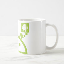 Pense o Android Caneca