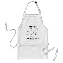 Pense o chocolate (a química da molécula do Theobr Avental