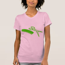 Pente & tesouras - cabeleireiro t-shirts