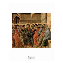 Pentecost por Duccio Cartões Postais