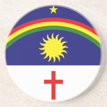 Pernambuco, bandeira de Brasil Porta-copos