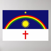 Pernambuco, bandeira de Brasil Posteres