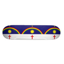 Pernambuco, bandeira de Brasil Skates Personalizados