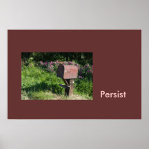 Persiste o poster