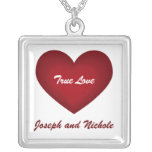 Personalizado: Colar verdadeira do amor