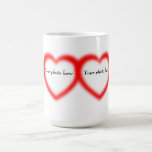 Personalize a caneca do amor canecas