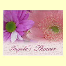 Personalize o cartão da flor do chá de panela cartões postais