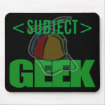 Personalize o design do GEEK, <SUBJECT> Mousepads