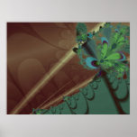 Perspectiva - poster da arte do Fractal