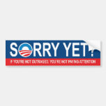 Pesaroso ainda? Anti Obama Adesivo