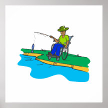 Pescador Pôsteres
