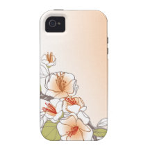 Pêssego de florescência do desenhista das flores d