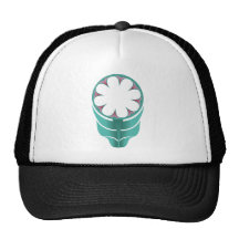 PÊSSEGO DO CHAPÉU DA FLOR DO FOLCLORE BONÉ