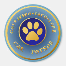 Pessoa Certificar-Vida-Longa do gato Ima De Geladeira