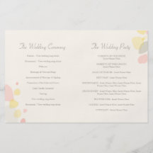 Pétalas modernas gráficas da flor que Wedding o pr Panfleto Personalizado