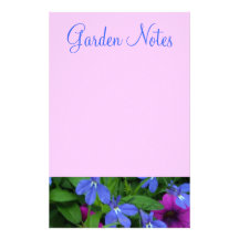 Petúnia do Lobelia Papéis Personalizados