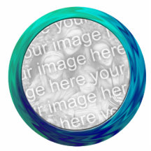 photoframe do azul de turquesa esculturafotos
