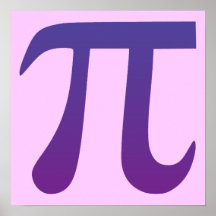 Pi no roxo impressão