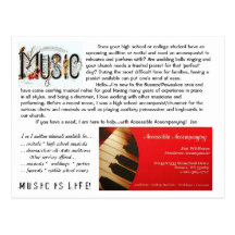 pianista/accompanist cartões postais