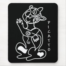 PICATTO amará seu rato Mouse Pad