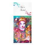 PIERROT COM partido do mascarada do CAT/carnaval Convites Personalizado