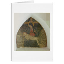 Pieta (fresco) cartão