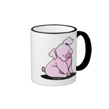 Piggie pequeno bonito caneca