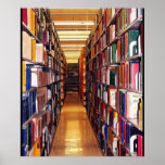 Pilhas da biblioteca impressão