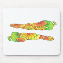 Pimentas amarelas longas mousepad