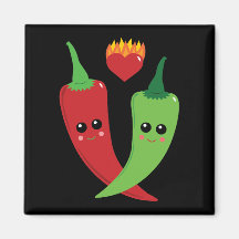 Pimento de Kawaii Imãs