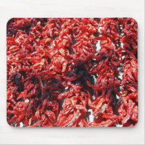 Pimentões vermelhos que secam no Sun mousepads