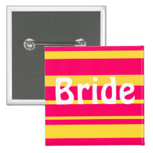 Pin cor-de-rosa e amarelo da noiva boton