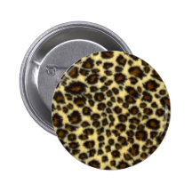 Pin do impressão do leopardo boton
