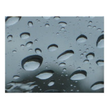 Pingos de chuva convites personalizado