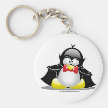 Pinguim do vampiro chaveiros