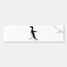 Pinguim social inábil adesivos
