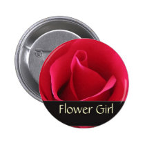 Pino do florista da rosa vermelha broches