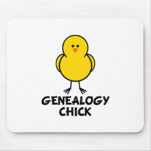 Pintinho da árvore genealógica mouse pad