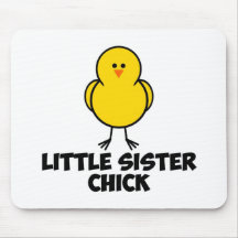 Pintinho da irmã mais nova mousepad