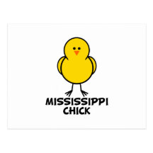 Pintinho de Mississippi Cartao Postal