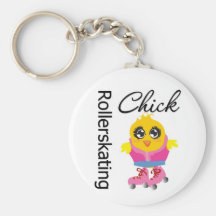 Pintinho do Rollerskating Chaveiros