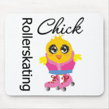 Pintinho do Rollerskating Mouse Pad